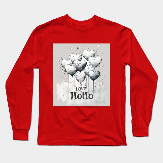 Iloilo Philippines Long Sleeve T-Shirt by Moonlit Matter